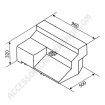 Serbatoio Acqua 80L per Fiat Ducato, Jumper, Boxer | Accessoricampershop.com