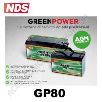 Batteria AGM 12V 80AH per Camper | Accessoricampershop.com