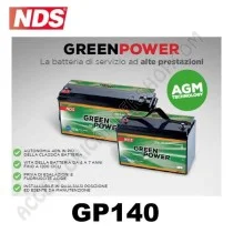 Batteria NDS GP140 Green Power 12V 140AH | Accessoricampershop.com