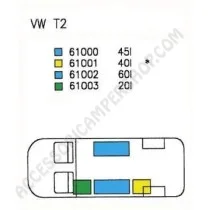 Serbatoio Acqua 45L per VW T2 e T3 | Accessoricampershop.com