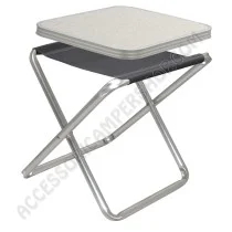 Sgabello Pieghevole Tortuga Camp4 con MDF | Accessoricampershop.com