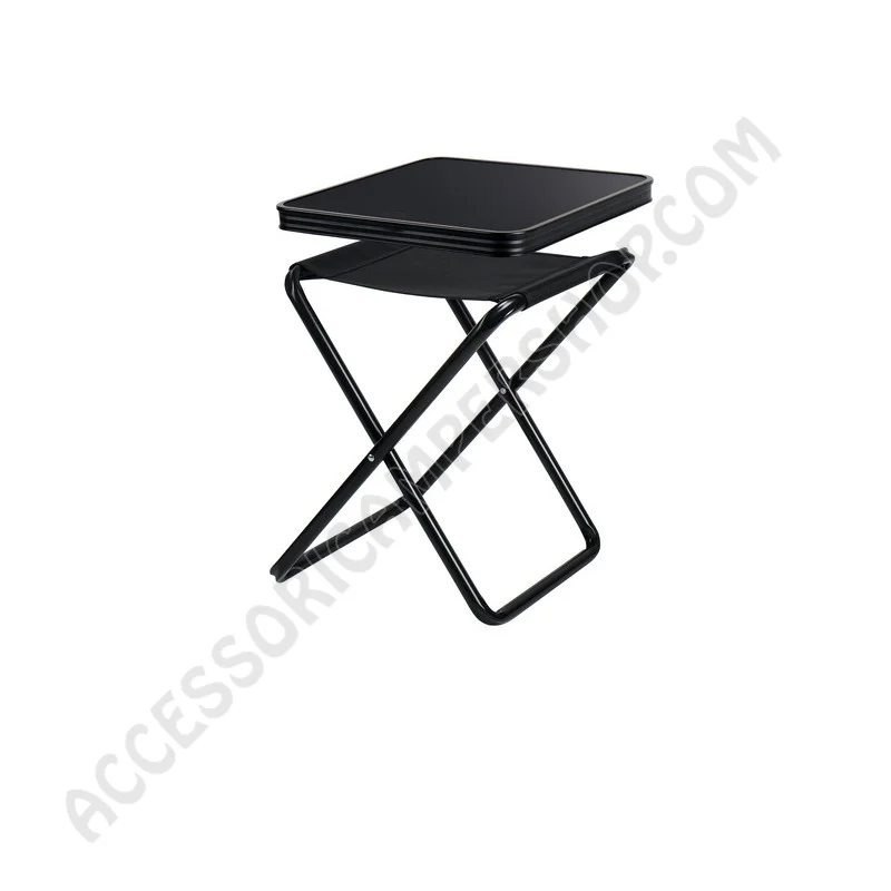 Sgabello Pieghevole Malaga Camp4 con MDF | Accessoricampershop.com