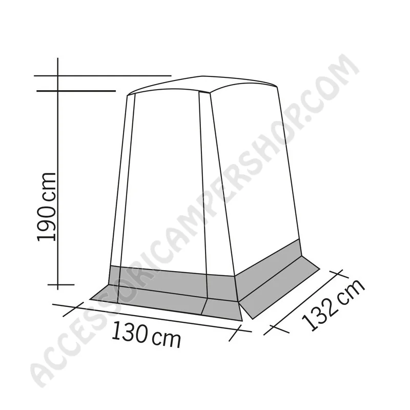 Tenda Veranda Posteriore VERTIC per Renault Kangoo II | Accessoricampershop.com