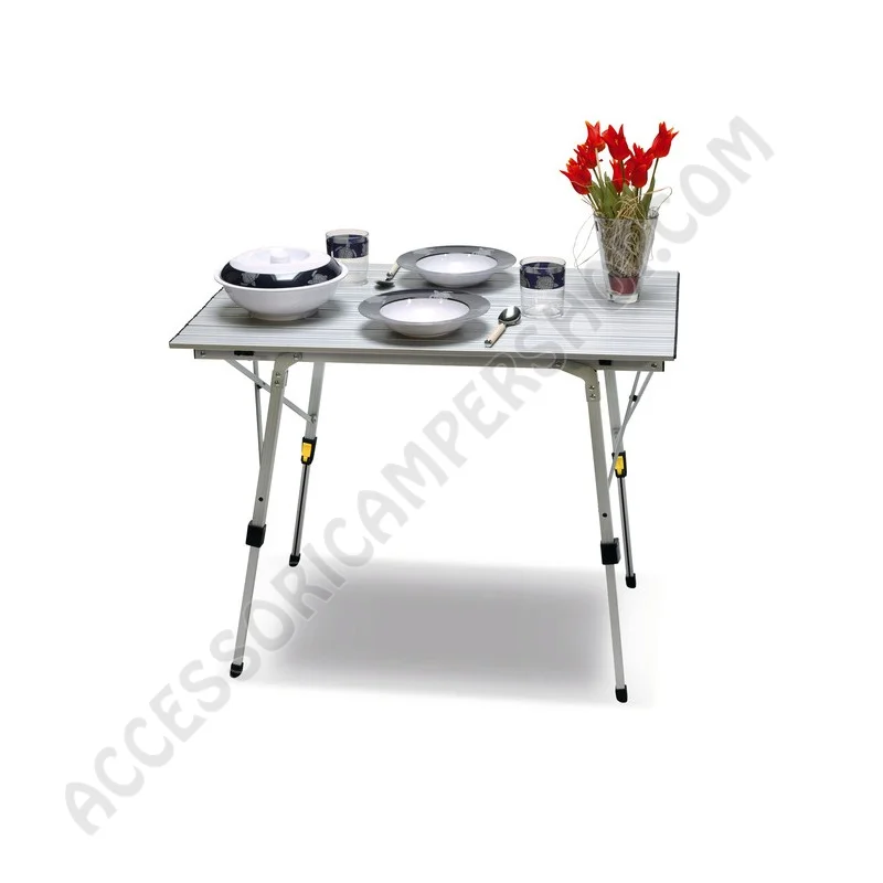 Tavolo BALI 90x60 in Alluminio da Campeggio | Accessoricampershop.com