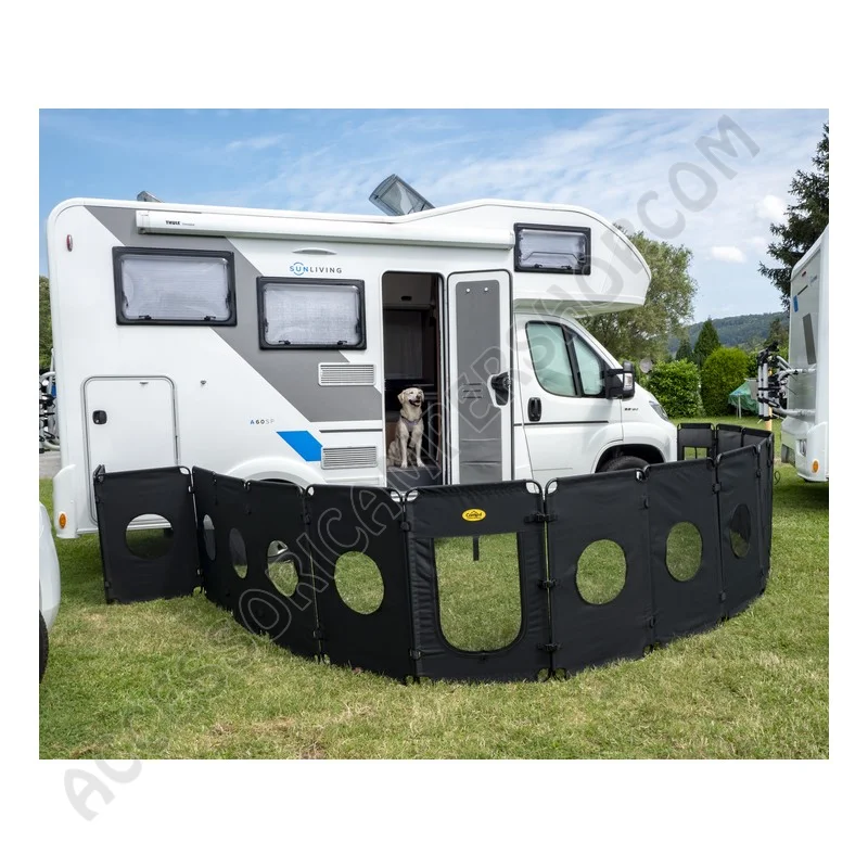 Recinto per cani pieghevole pratico e versatile | Accessoricampershop.com