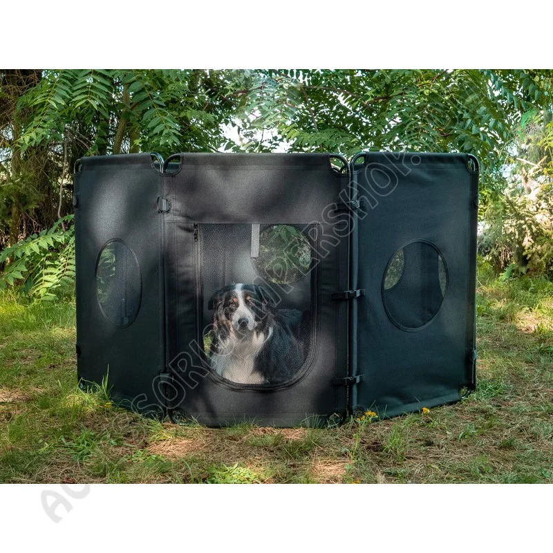 Recinto per cani pieghevole pratico e versatile | Accessoricampershop.com