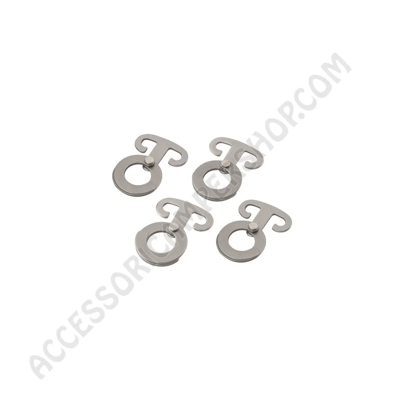 Gancio per Sistema Outwell - 4 Pezzi | Accessoricampershop.com