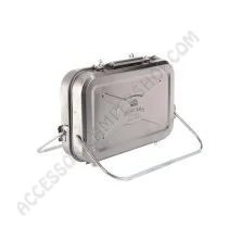 Barbecue a Gas Portatile in Acciaio Inox | Accessoricampershop.com