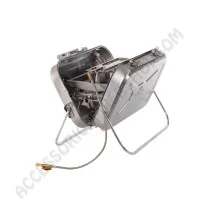 Barbecue a Gas Portatile in Acciaio Inox | Accessoricampershop.com