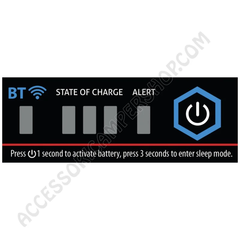 Batteria Litio Carbest 50Ah con Bluetooth | Accessoricampershop.com