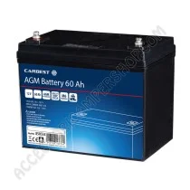 Batteria AGM 60AH Carbest per Camper e Caravan | Accessoricampershop.com