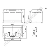 Batteria Litio 100Ah per VW T6.1/T6/T5 | Accessoricampershop.com