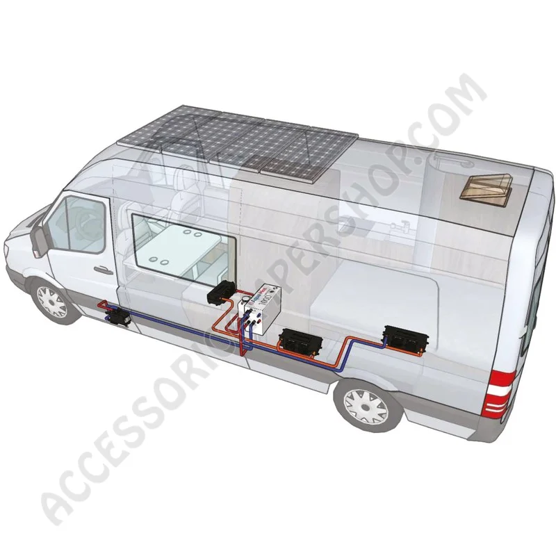 Sistema di riscaldamento Aqua-Hot 100D compatto | Accessoricampershop.com