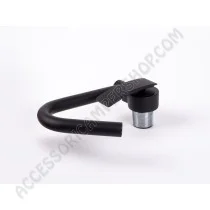 Rubinetto miscelatore pieghevole nero | Accessoricampershop.com