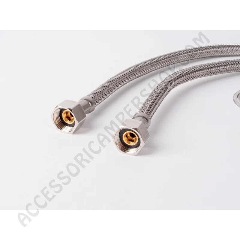 Rubinetto miscelatore pieghevole nero | Accessoricampershop.com