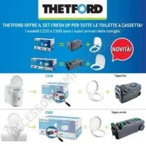 Kit Toilet Fresh-Up Set C250 C260 Thetford | Accessoricampershop.com