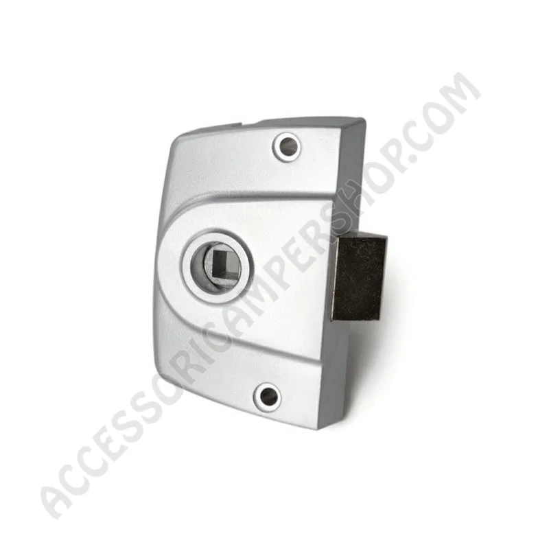 Serratura Porta Bagno T - LOCK Nichel Pallido | Accessoricampershop.com