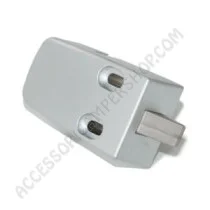 Serratura per porta bagno nickel pallido | Accessoricampershop.com