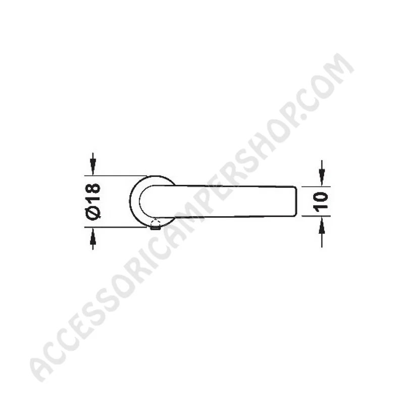 Maniglia per Porta Interna Camper e Caravan | Accessoricampershop.com