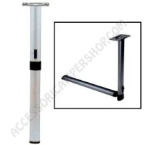 Gamba Tavolo Pieghevole con Snodo Centrale | Accessoricampershop.com