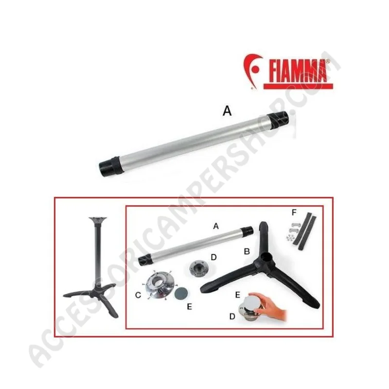 Tubo Gamba Tavolo TUBE PRO (A) Fiamma | Accessoricampershop.com