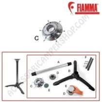 Raccordo Conico Fiamma per Gambe Tavolo Componibili | Accessoricampershop.com