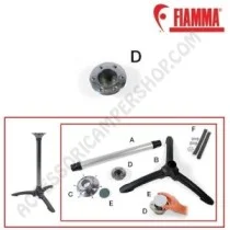Raccordo ad Incasso Fiamma per Gambe Tavolo Componibili | Accessoricampershop.com
