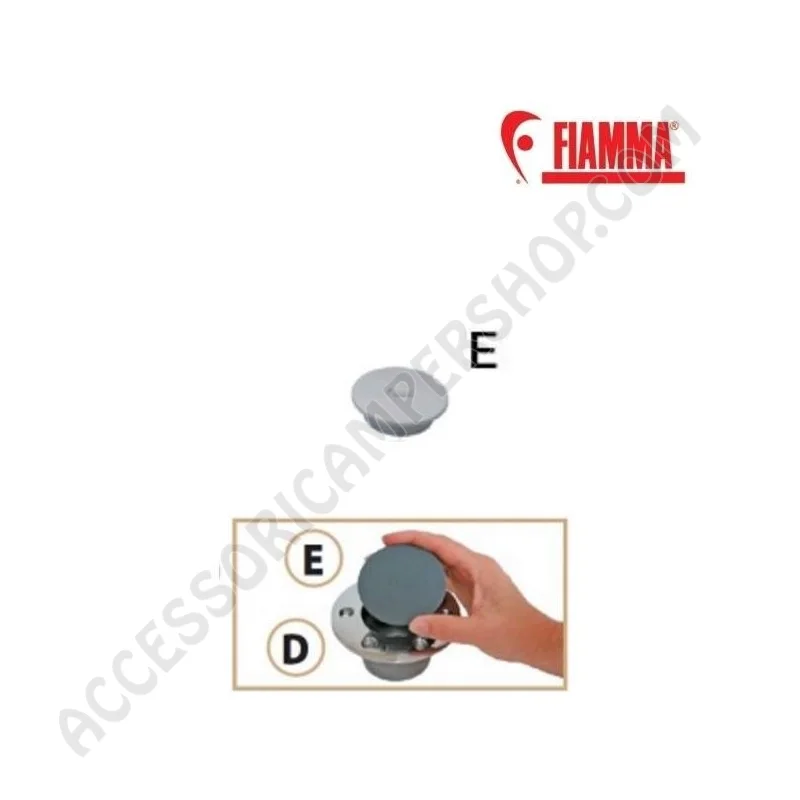 Tappo di chiusura CAP (E) FIAMMA per tavoli | Accessoricampershop.com