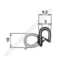 Guarnizione interna per porte e portelloni | Accessoricampershop.com