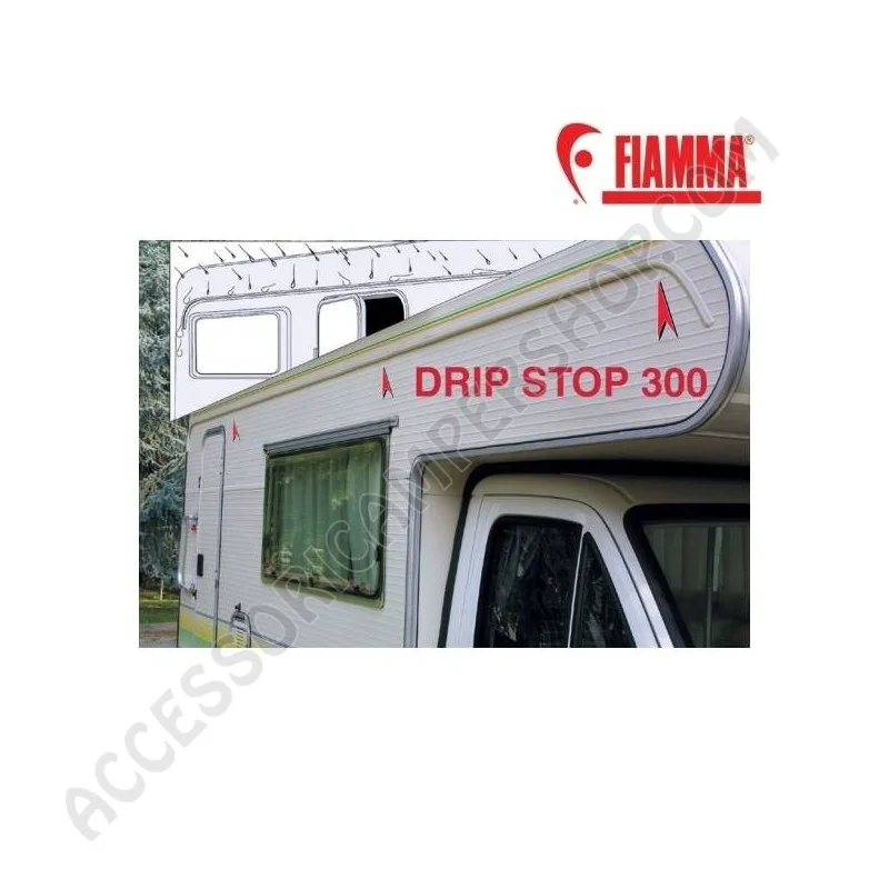 Drip Stop Fiamma per camper - Evita righe nere | Accessoricampershop.com