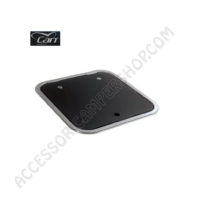 Piano Cottura Quadrato 3 Fuochi Inox | Accessoricampershop.com