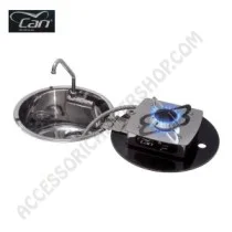 Piano Cottura LC1701 CAN con Lavello | Accessoricampershop.com