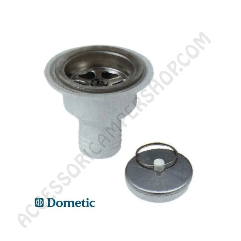 Piletta Sifonata Dritta Dometic per Camper | Accessoricampershop.com