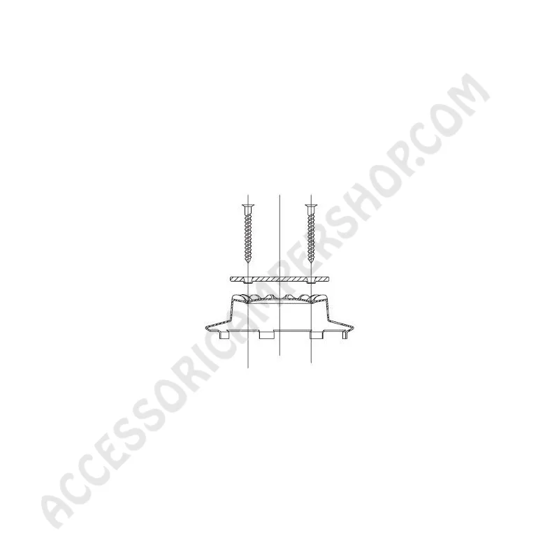 Kit Testata Bruciatore Ø 45mm Dometic per Piani Cottura | Accessoricampershop.com