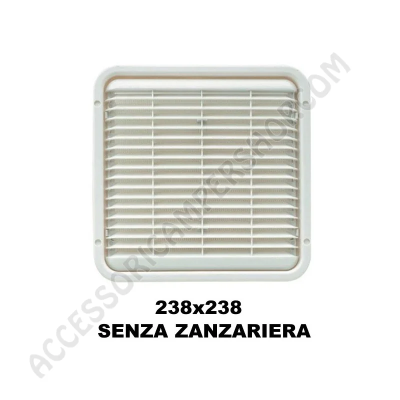Areatore da Appoggio 238x238 mm Bianco | Accessoricampershop.com