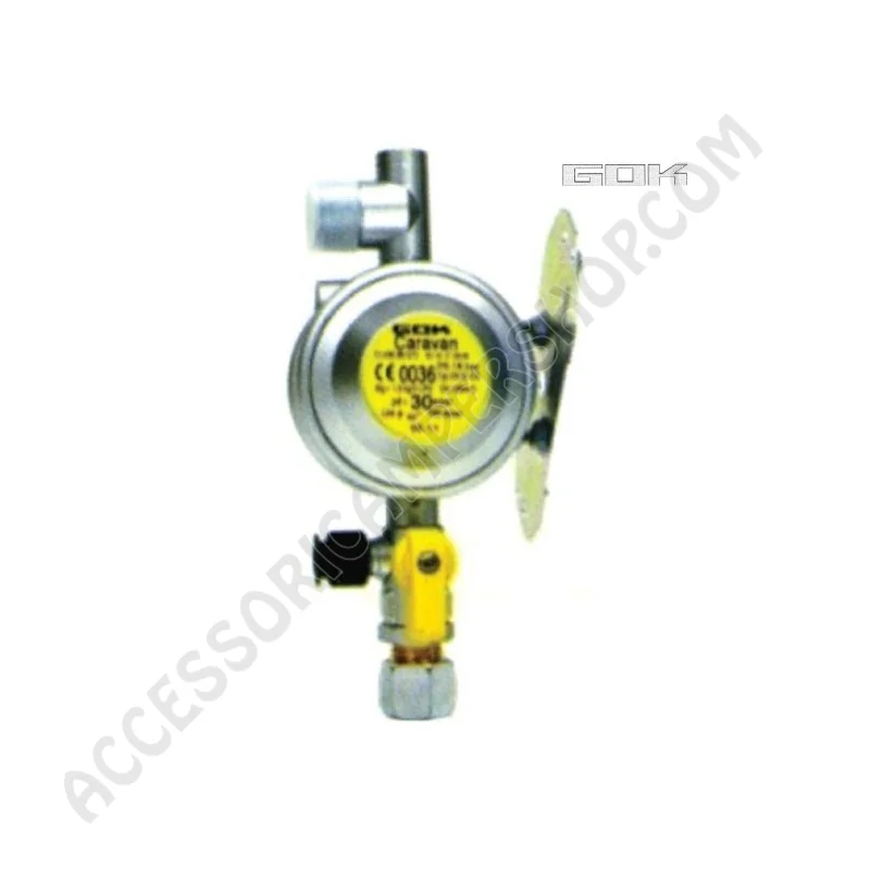 Regolatore Gas Universale 30 mbar per Camper | Accessoricampershop.com