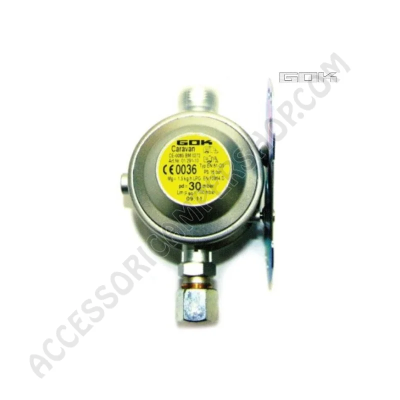 Regolatore Gas GPL 30 mbar per Camper | Accessoricampershop.com