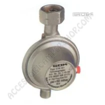 Regolatore Gas GOK 30 mbar con Sicurezza | Accessoricampershop.com