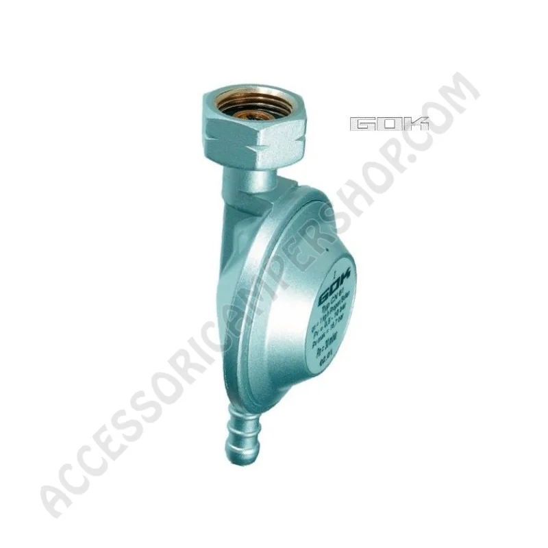 Regolatore Gas GOK 30 mbar con Portagomma | Accessoricampershop.com