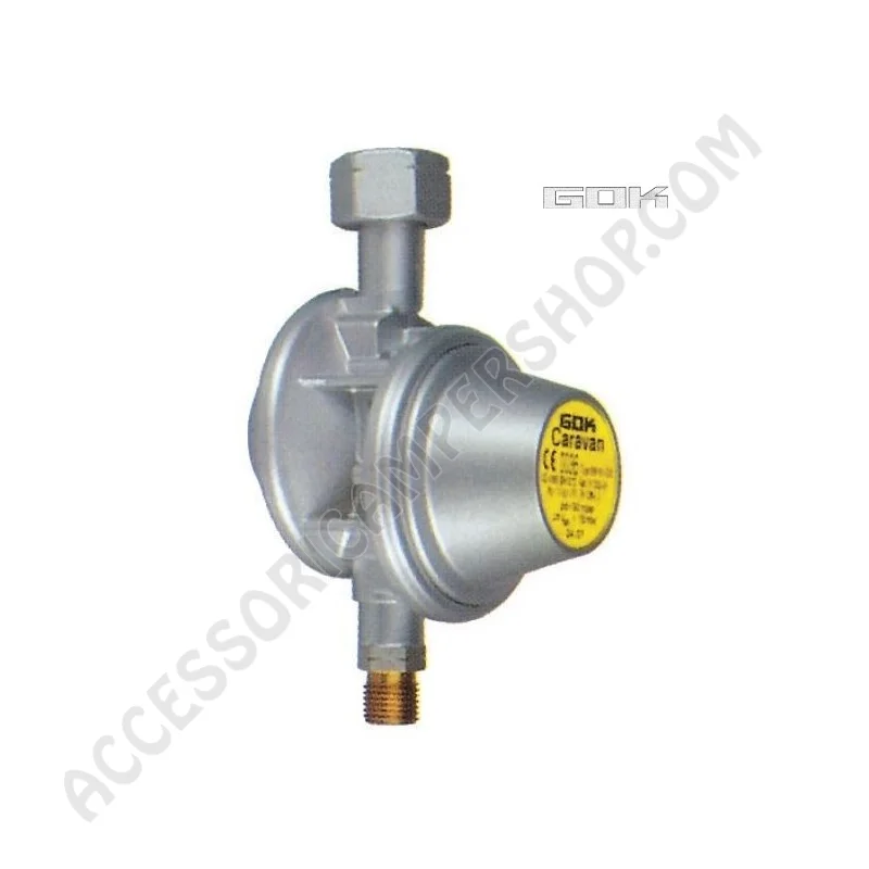 Regolatore Gas Camping 30 mbar Attacco Italiano | Accessoricampershop.com