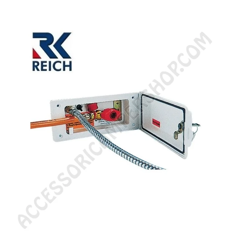 Presa esterna gas e acqua con interruttore | Accessoricampershop.com