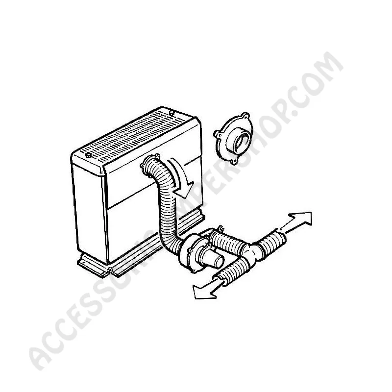 Ventilatore Truma 12V 2 Velocità con Comando | Accessoricampershop.com