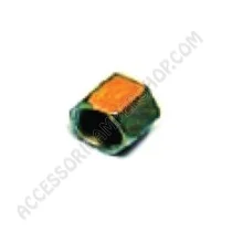 Dado esagonale in acciaio zincato per raccordi gas | Accessoricampershop.com
