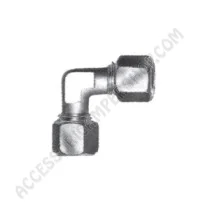 Raccordo Gas in Acciaio a Gomito Ø 8 mm | Accessoricampershop.com
