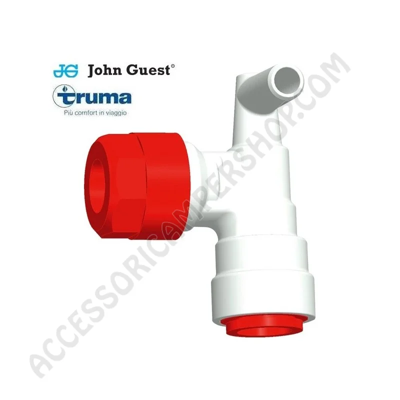 Raccordo Boiler con Sfiato Attacco JG 12 mm | Accessoricampershop.com