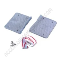 Doppia Piastra Fissa per Batteria o Serbatoio | Accessoricampershop.com