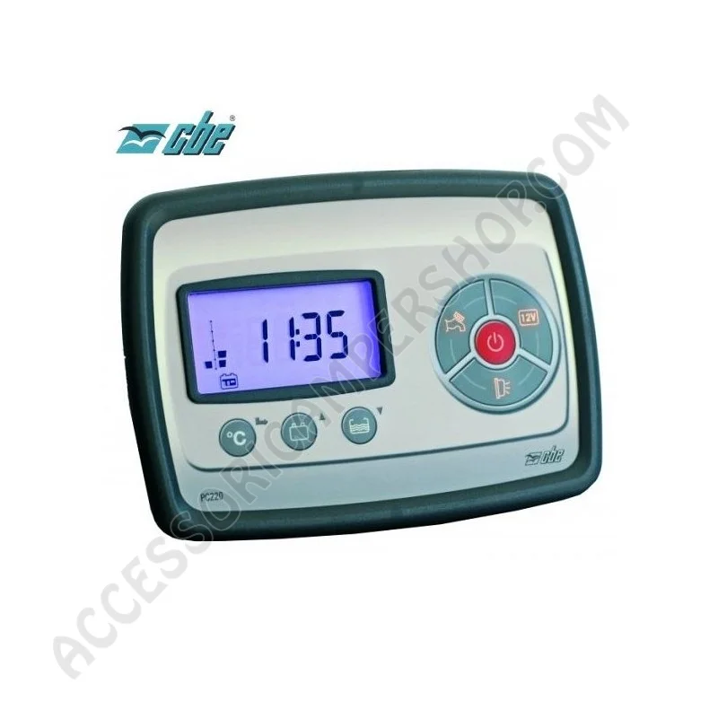 Sistema di controllo completo CBE PC220 per camper | Accessoricampershop.com