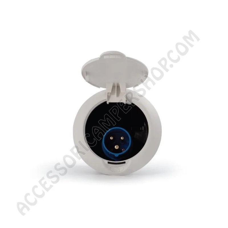 Spina Elettrica Esterna 230V/16A con Salvavita | Accessoricampershop.com
