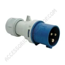 Spina Volante Adattatore Maschio CEE 16A 220V | Accessoricampershop.com