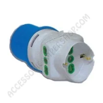Adattatore semplice 16A 250V per camper e caravan | Accessoricampershop.com